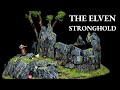 Building a MAGICAL Elven Stronghold Diorama for D&D + Wargaming