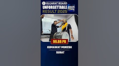 Std 12 Vidyakul Topper Kumawat Mukesh 99.88 PR #vidyakul #topper #gseb #result #boardexam #shorts
