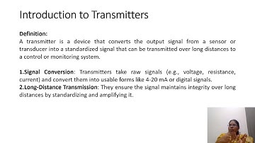Module 1: Sensors and Actuators