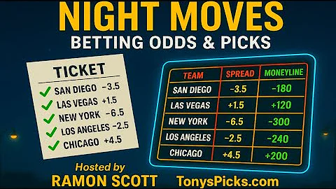 NBA, NHL, CBB, CFB Betting Odds, Picks - NIGHT MOVES Show for Fri., Dec. 19, 2025 📱