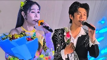 Xa Phu Đi Xứ| Nghệ Sĩ Kim Thoa  và NS Tiểu Linh Vũ hát tại Giồng Riềng khán giả tặng hoa rất nhiều!