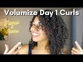 How to Add Volume to Curly Hair Wash N Go | Product to Add Volume to Curly Hair