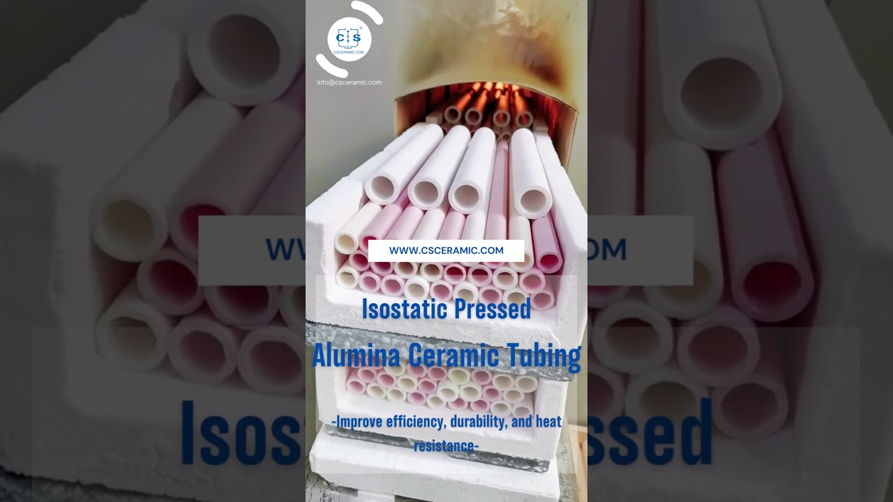 Isostatic Pressed Alumina Ceramic Tubing