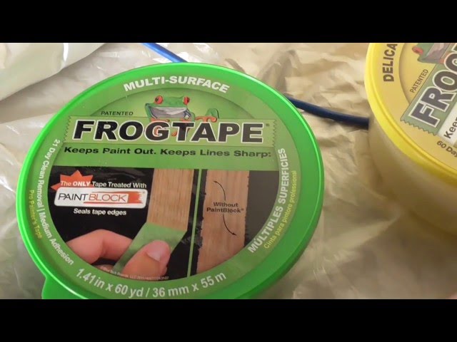 FrogTape or Scotch Sharp Lines? Which painters tape is better at making  clean straight lines? 