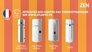 Ballon Thermodynamique Atlantic - CALYPSO CONNECTÉ SOCLE - 200 Litres