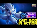 Absol proves that why he is known as crit god of solo queue   pokemon unite