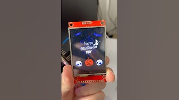 ESP32 TFT Display: Spooky Halloween Wishes