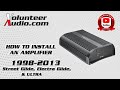 How to Install an Amplifier in a 1998-2013 Harley Davidson® Street Glide, Electra Glide, or Ultra