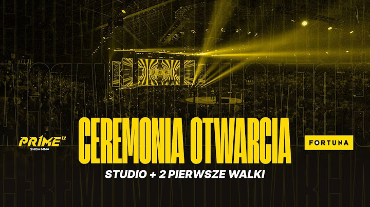 PRIME 12 | CEREMONIA OTWARCIA + STUDIO + 2 PIERWSZE WALKI ⚡