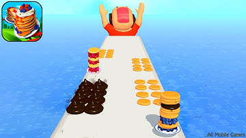 Pancake Run - Gameplay Walkthrough IOS,Android Part 22 (Level 86-89)
