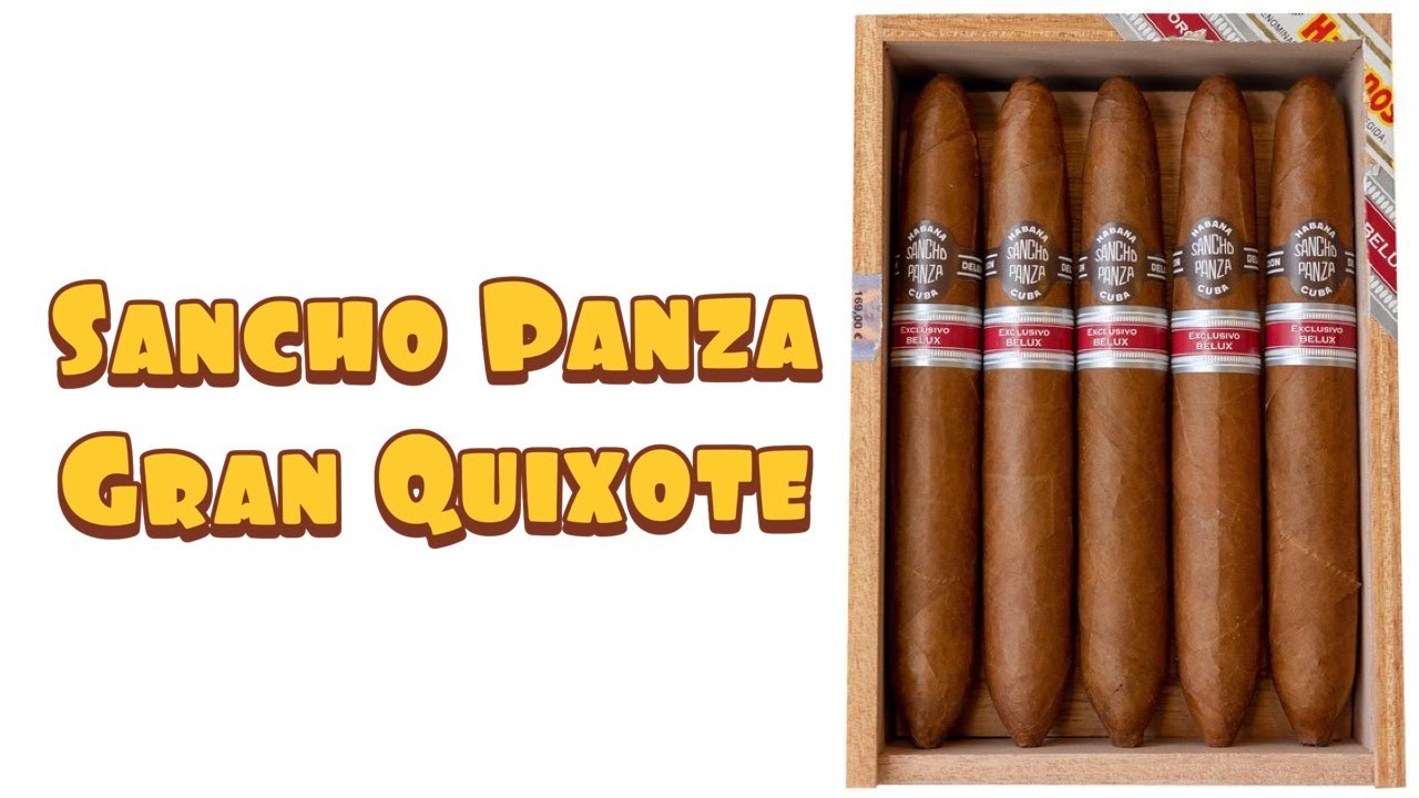 Cuban Cigar Unboxing Sancho Panza Gran Quixote Regional Edition Belux 2018 Youtube