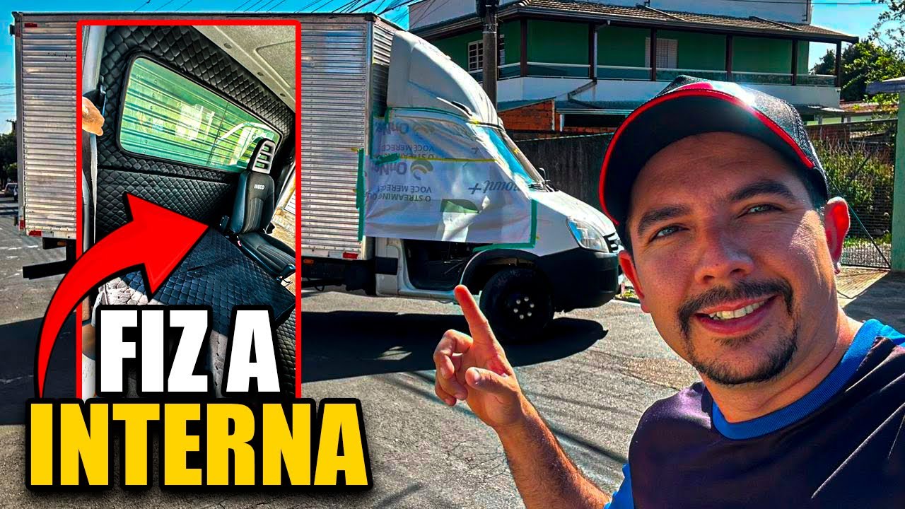 Mandei pintar a Ximbica e fiz a interna com sofá cama 😍😍😍