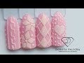 #32 knitted 3d jumper with gel polish and paint on french gel. Winter nail art compilation. Xmas