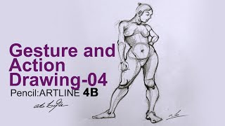 Gesture and Action Drawing-04 | CCLAB Ed | ab biju