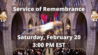 2021 Service of Remembrance