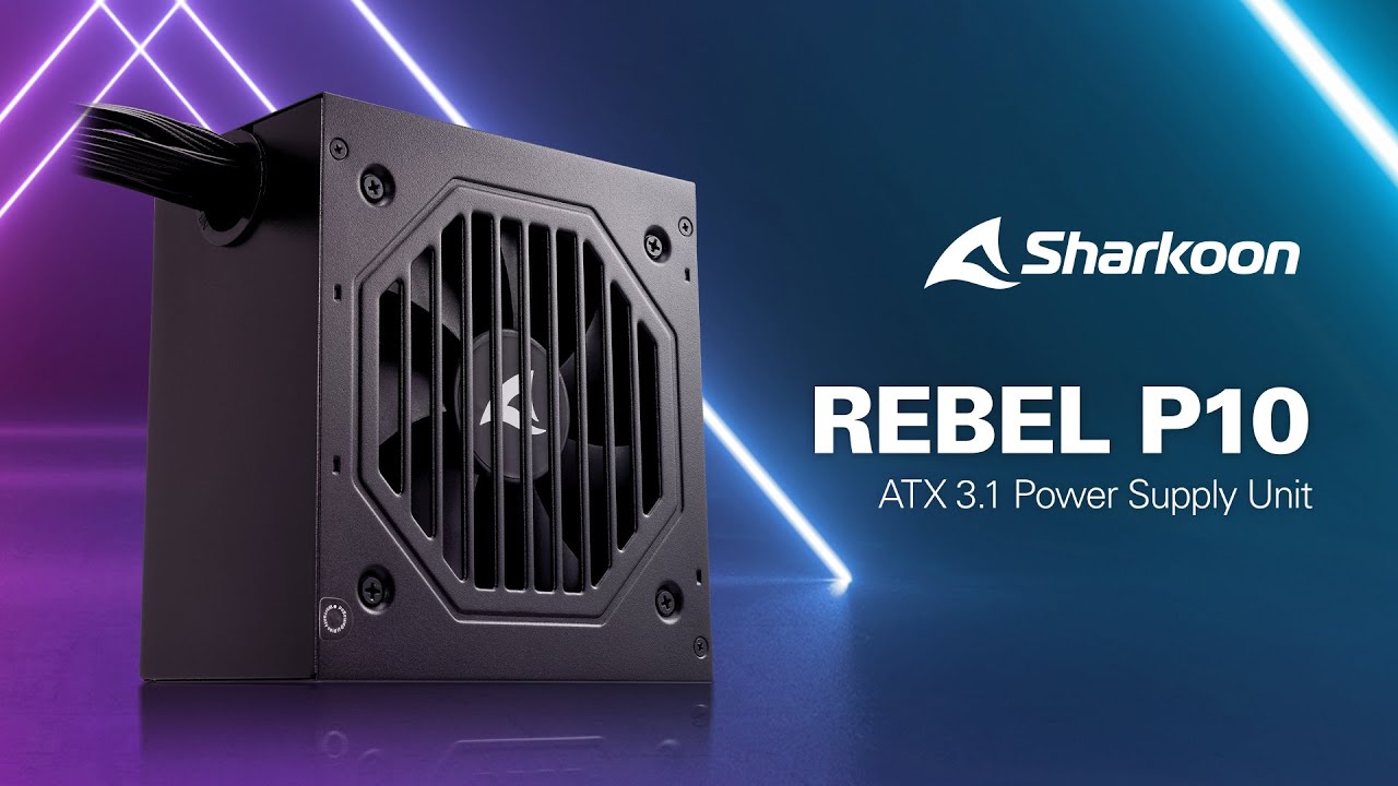 Sharkoon Rebel P10 850W Voeding (Black