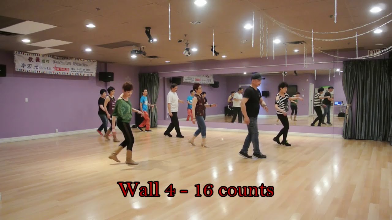 Cross Your Mind - Line Dance - YouTube