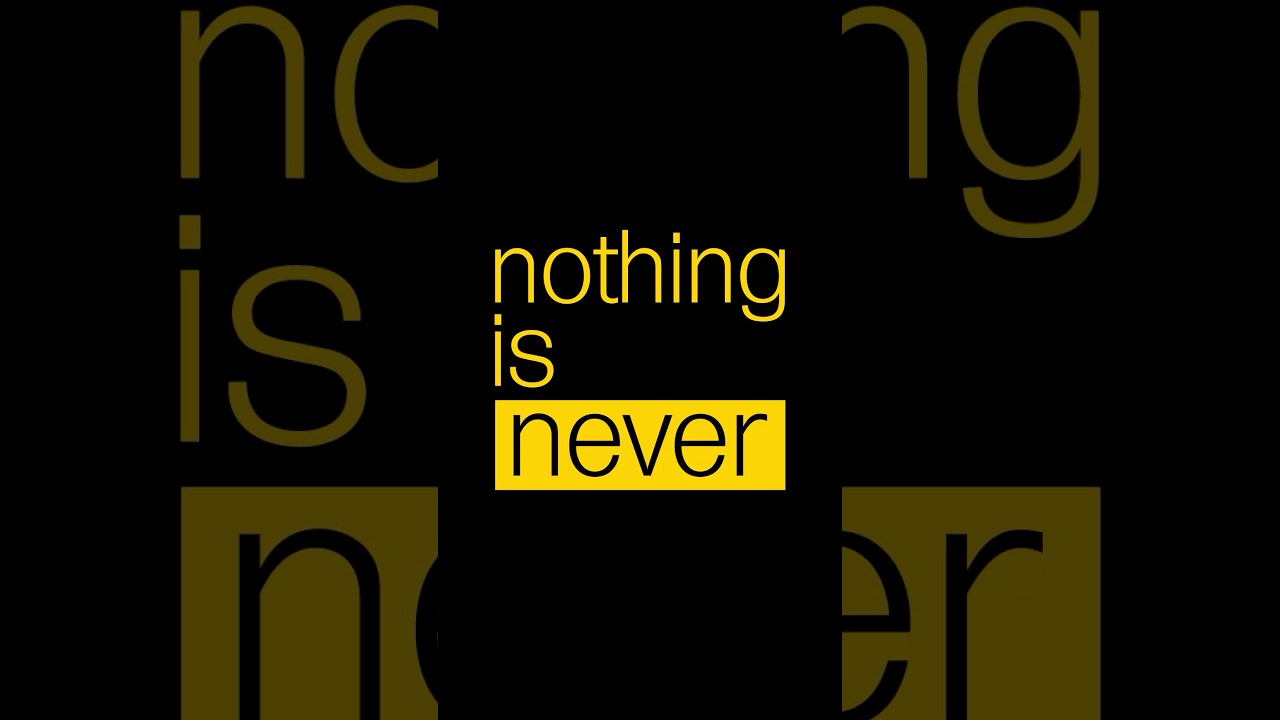 Nothing is never. Even low views matter.