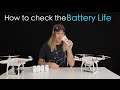 DJI Phantom - How To Check Battery's Life