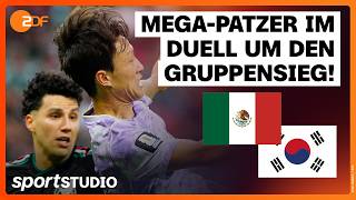 Mexiko – Südkorea  Highlights | Gruppe A, FIFA WM 2026 | sportstudio