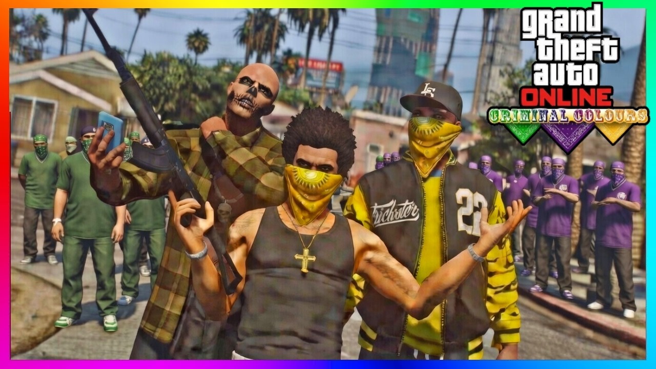 GTA 5: Новое дополнение Criminal Colors 2026, Бизнес на территориях банд, Трейлер 3 GTA 6 (Обновл...