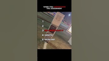 When you understood the assignment 😂  #ranking #shortvideo  #shorts #shortsfeed