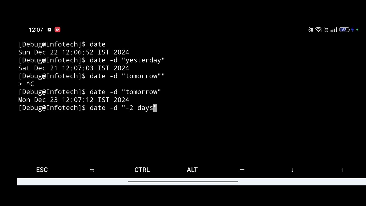 Fun with Date command in Linux - YouTube
