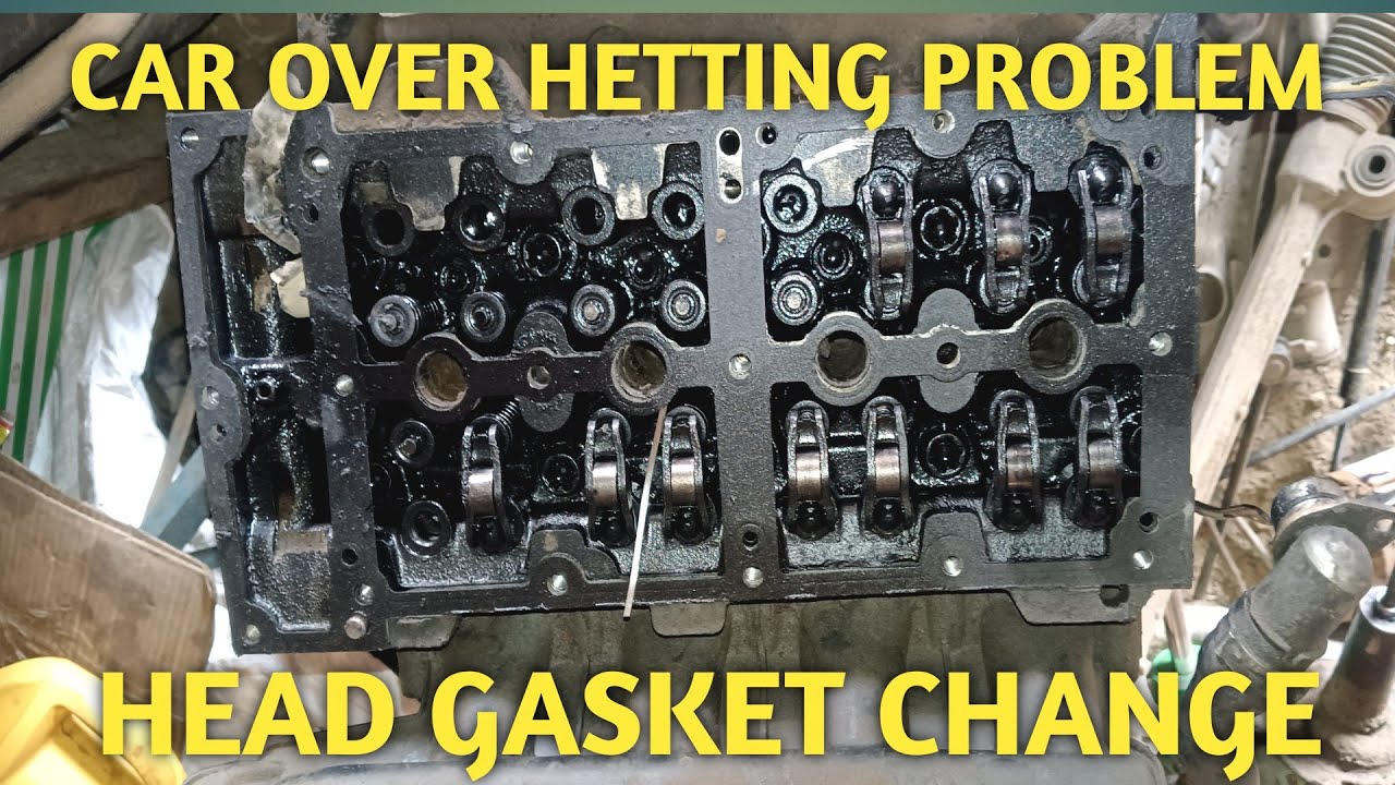 Car head gasket replesment || overheating problem ❤️