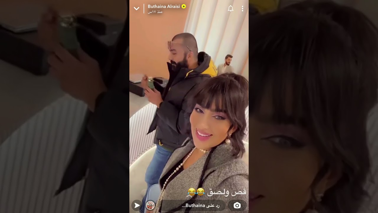 عبدالله بهمن جنن بثينة الرئيسي في معرض العطور (سناب بثينة الرئيسي)