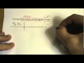 Calculating Moles from Gas Volume