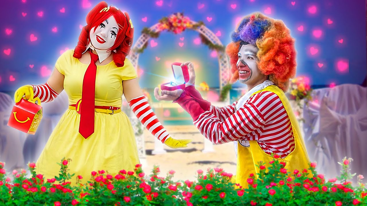 EL MATRIMONIO OFICIAL del PAYASO de MC DONALD'S