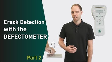Testing with eddy current – How to detect cracks with the DEFECTOMETER