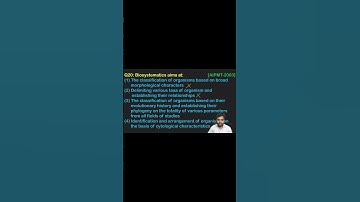 Biosystematics aims at: