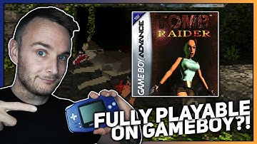 TOMB RAIDER 1 ON GAMEBOY ADVANCE?! OPENLARA ALPHA DOWNLOAD LINK INCLUDED