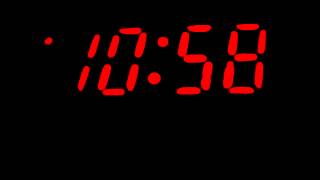 CLOCK TURNS TO 10:59