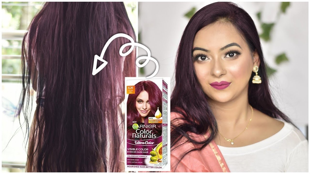 How To Colour Your Hair At Home/ Garnier Color Naturals - YouTube