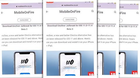 Download Unc0ver Jailbreak for iOS 11.0-11.4
