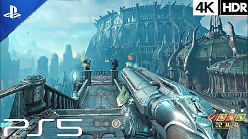 DOOM Eternal (PS5) 4K 60FPS HDR Gameplay - (Full Game)