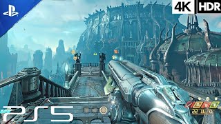 DOOM Eternal (PS5) 4K 60FPS HDR Gameplay - (Full Game)