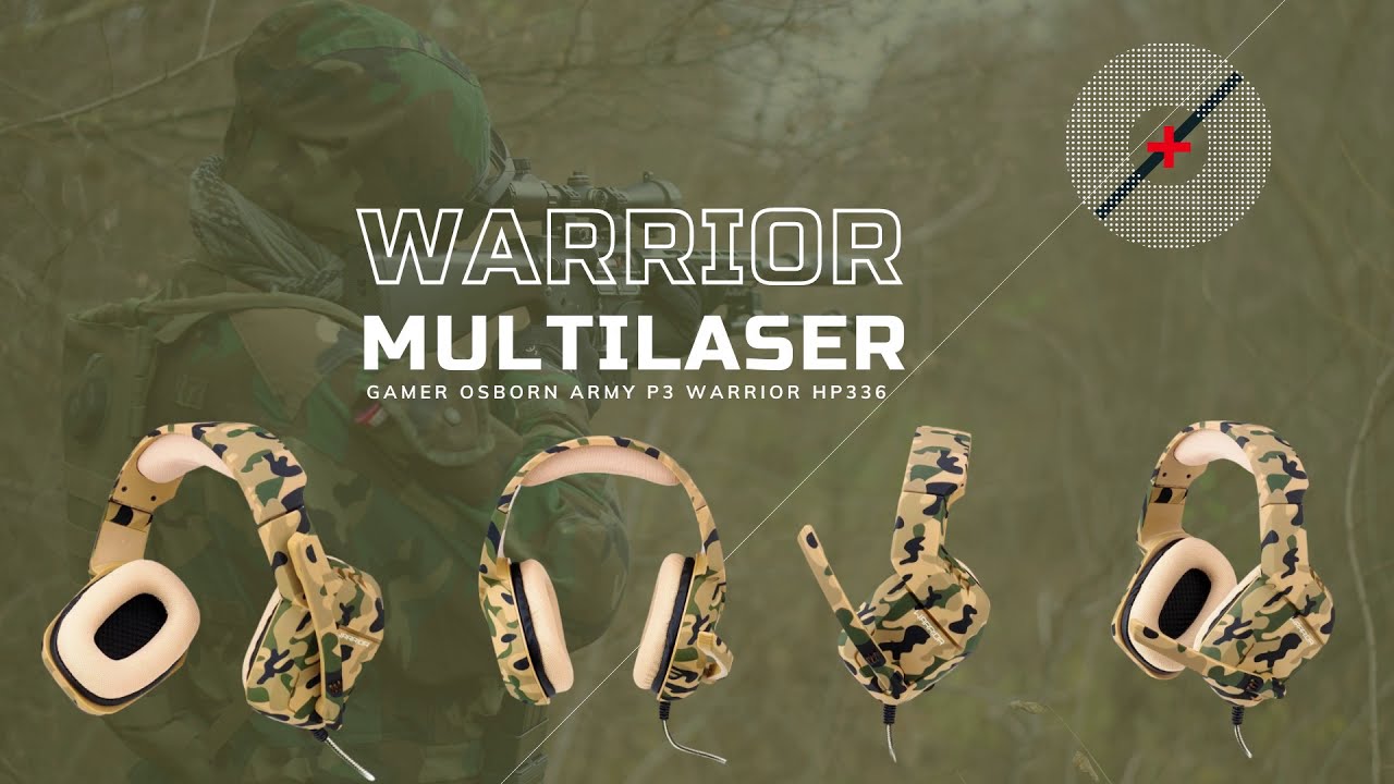 Headset Gamer Warrior Osborn Army P3 - PH336