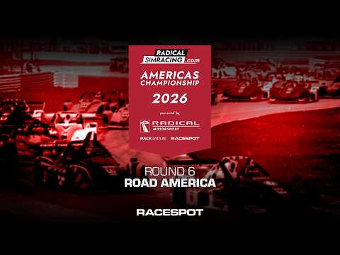 Radical SimRacing Americas Championship on iRacing | Round 6 at Road America