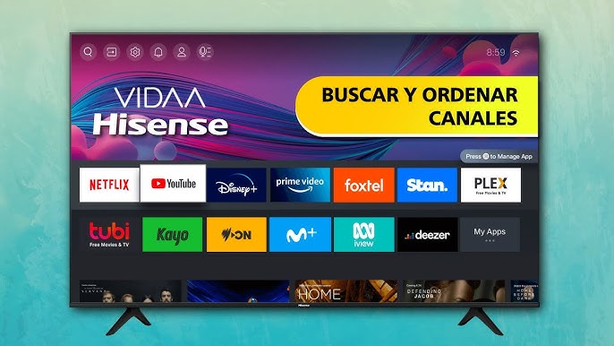 Sintonizar canales tv INVES LED2017 Smart 