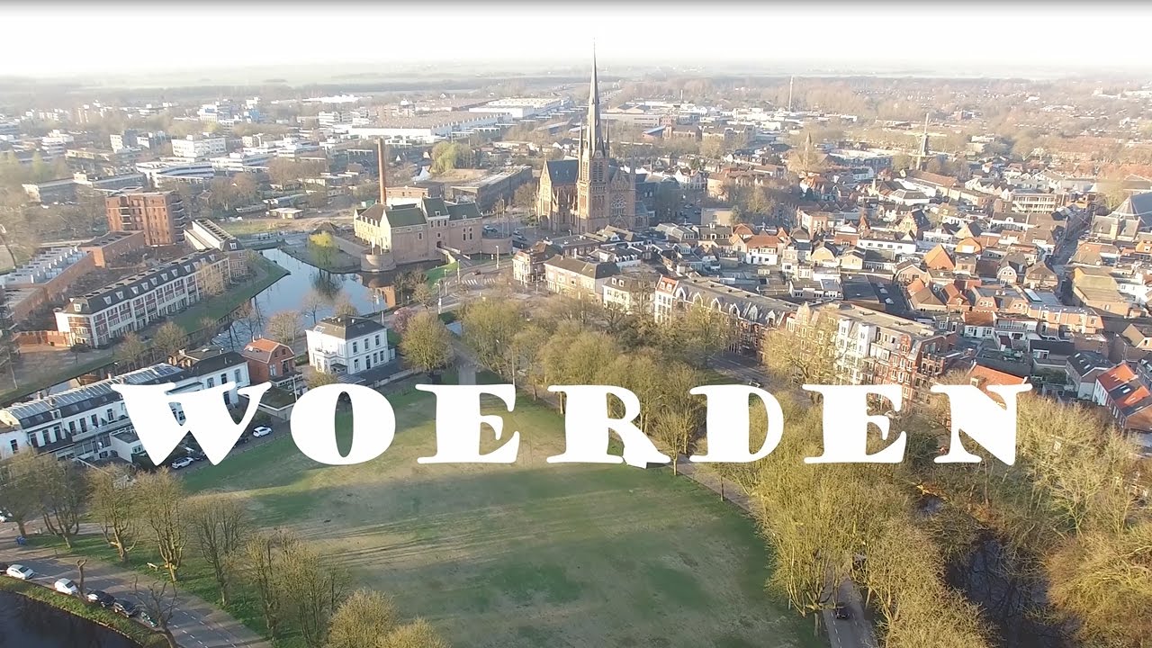 Woerden City unieke Drone beelden (4K)