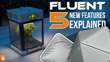 Cloth, head screw, normal repair - 5 features explained - Fluent 2.1 - Hard surface Blender add-on