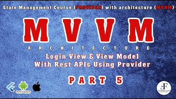 Part - 5 | Login View & View Model | Flutter MVVM Architecture With Rest APIs Using Provider