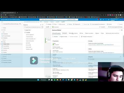 video explicación de implementación de modelos de Machine Learning en la plataforma Azure