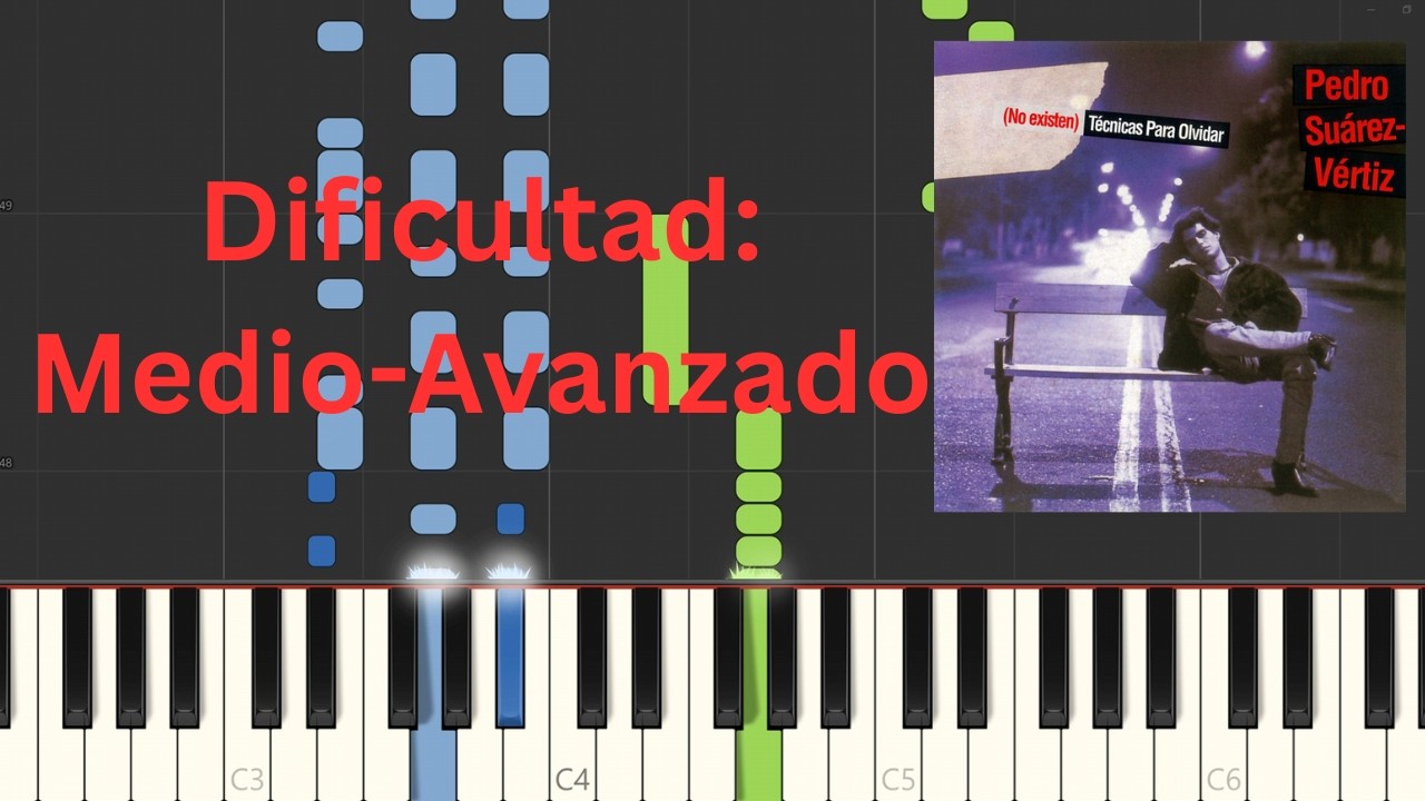 Cuéntame-Pedro Suarez Vertiz- Piano Tutorial