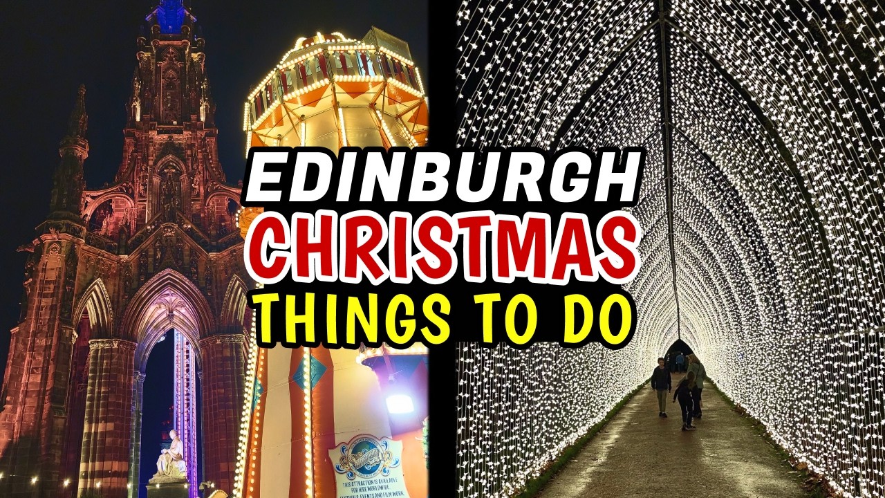 10 BEST Christmas Things to Do in Edinburgh