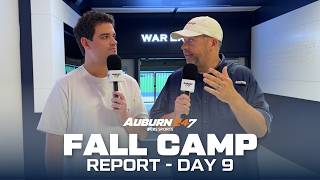Auburn fall camp report Day 9
