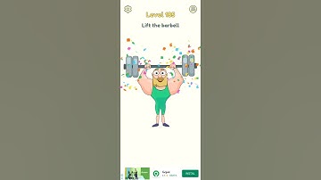 LEVEL 185- DOP 2 | Delete One Part-GAMEPLAY #shorts #shortvideo  #DailyGAME #fyp #games